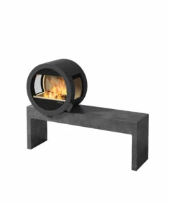 Kaminofen Nordpeis ME Bank 5,8 KW Schwarz