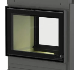 Kaminbausatz Nordpeis STOCKHOLM H N-21, 7 KW -Cafiro Geschäft nordpeis rahmen schwarz scheibe schwarz0paikum4cxtdm