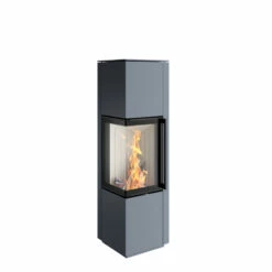 Kaminofen Spartherm PIKO L, 5,9 KW -Cafiro Geschäft piko l graublau feuer