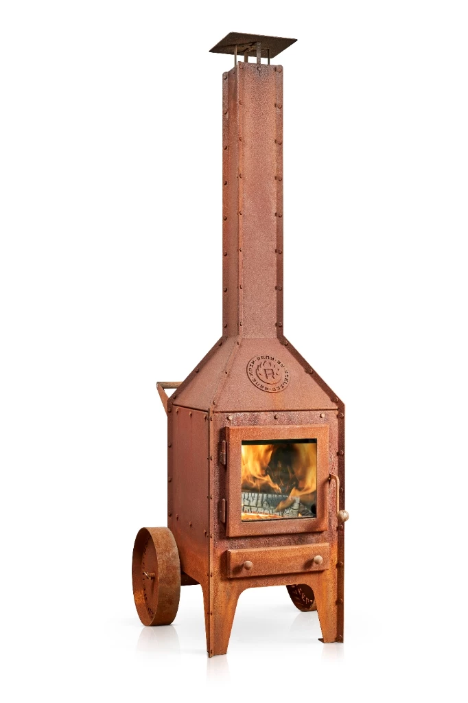 Terrassenkamin Cortenstahl RB73 BIJUGA 1 Terrassenkamin Cortenstahl RB73 BIJUGA