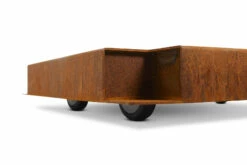 Gestell Mit Rollen Cortenstahl RB73 QUARUBA -Cafiro Geschäft rb73 mobile platform quaruba 022f8rene719ycd