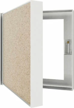 Revisionstür Mit Schnappverschluss Schwenkbar, Weiß