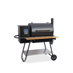 MOESTA-BBQ Sheriff Pelletgrill Inkl. Ablagebrett Bambus Und Halterungen