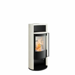 Kaminofen Spartherm SINO CITY, 5 KW -Cafiro Geschäft sino city nero kalkstein porto blanco feuer