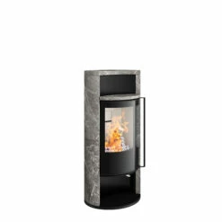 Kaminofen Spartherm SINO CITY, 5 KW -Cafiro Geschäft sino city nero speckstein feuer