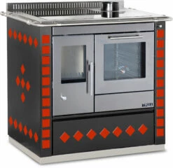 Holzherd Greithwald Tyrola TRC 85, 8 KW 7 Holzherd Greithwald Tyrola TRC 85, 8 KW -Cafiro Geschäft tr c85 anthrazit rot