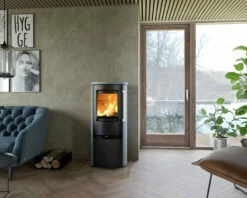 Kaminofen TermaTech TT21RHS Schwarz, 6 KW -Cafiro Geschäft tt21rhs2